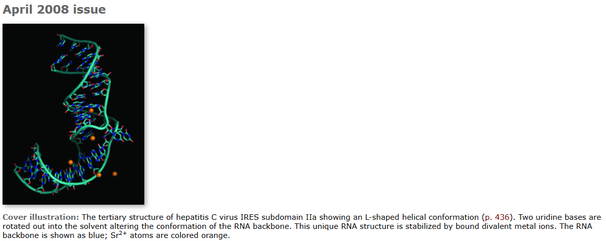 Structure of hepatitis C virus IRES subdomain IIa